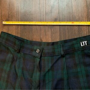 LTT Dark Plaid Trousers